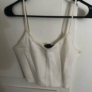 Forever 21 White Crop Top